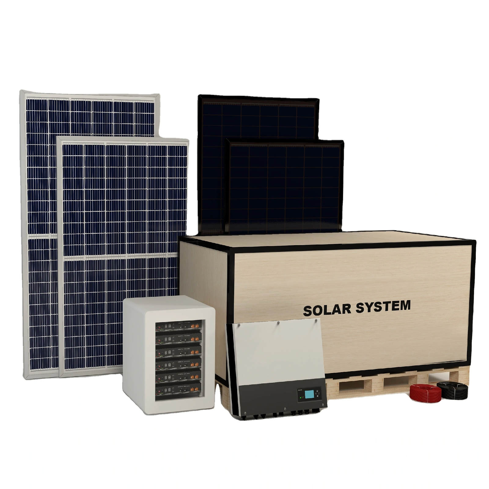 Kit trifásico para produção doméstica solar | 20kw | Ligação carro elét