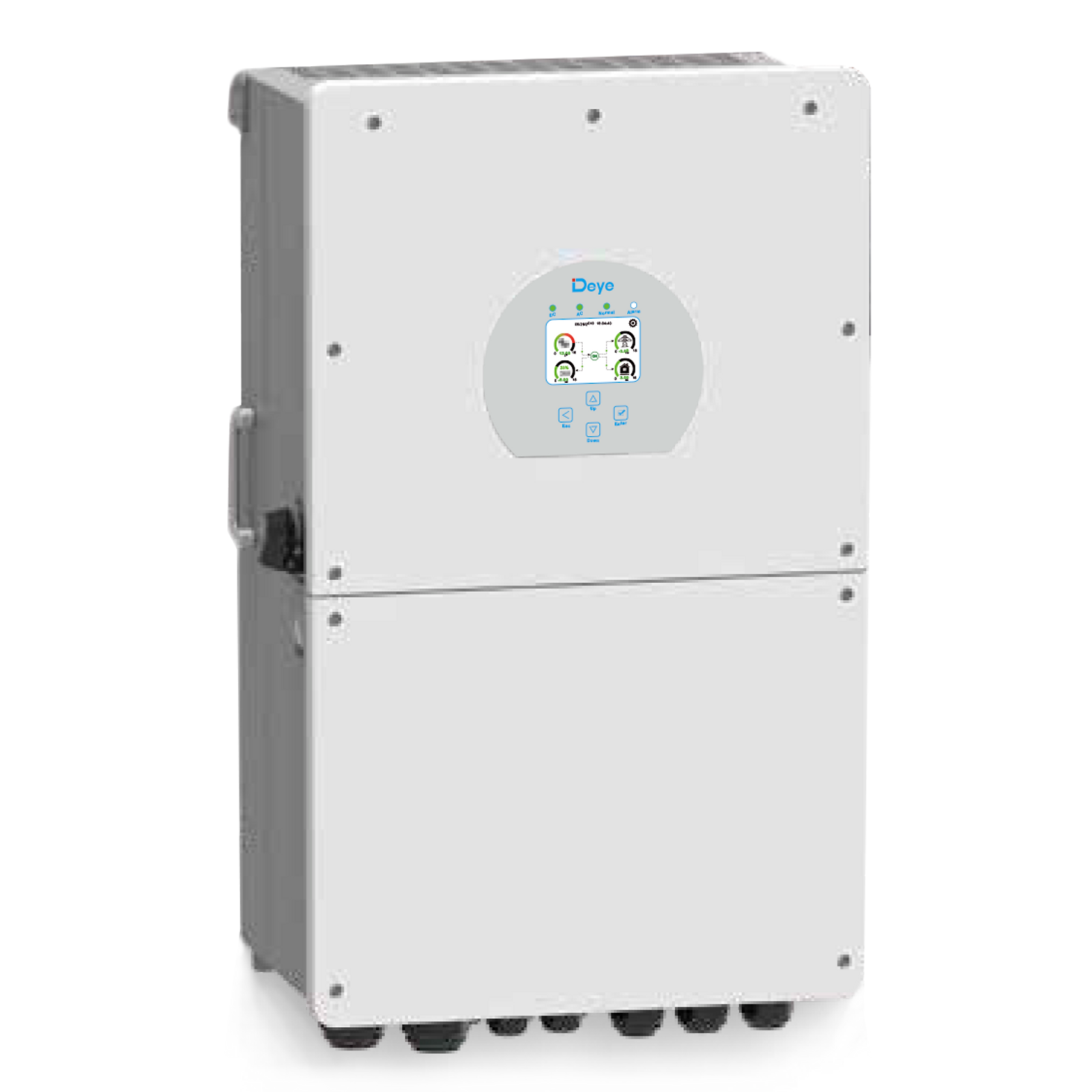 Inversor hibrido monofásico | 12 KWh
